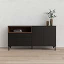 INOSIGN Sideboard Roommers | Schwarz 3