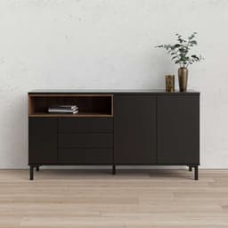 INOSIGN Sideboard Roommers | Schwarz