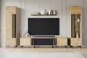 Home affaire Wohnwand Helsinki | Braun