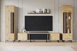 Home affaire Wohnwand Helsinki | Braun