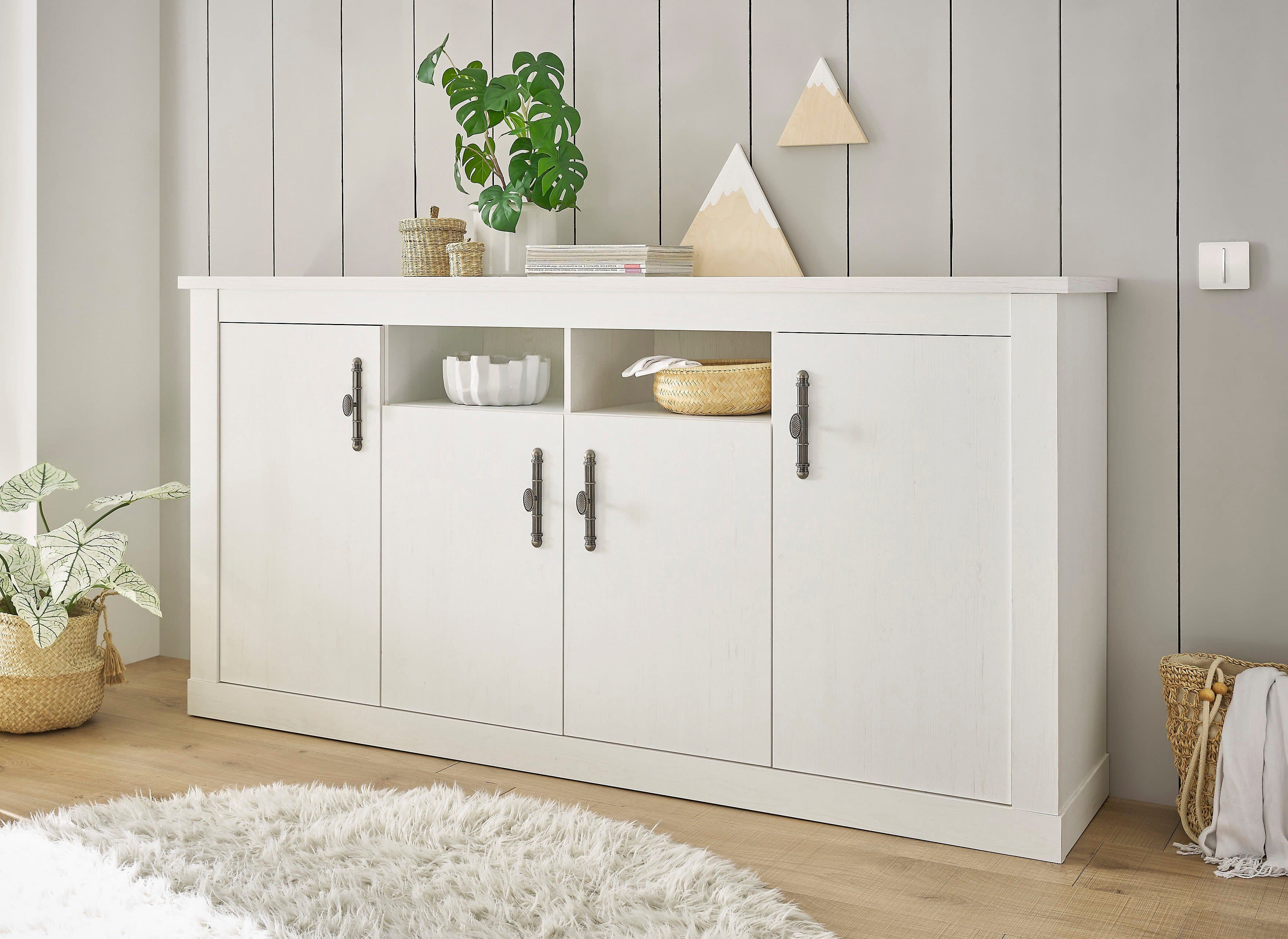 Home affaire Sideboard RAVENNA | Weiß