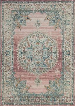 the carpet Teppich Palma | Pink