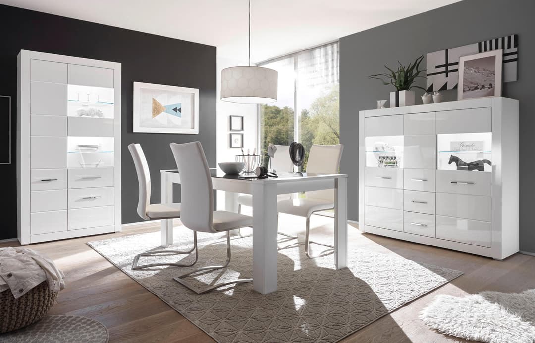 Home affaire Vitrine BIANCO | Weiß