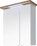 Saphir Quickset 923 Spiegelschrank | Weiß