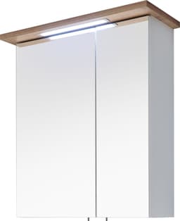 Saphir Quickset 923 Spiegelschrank | Weiß