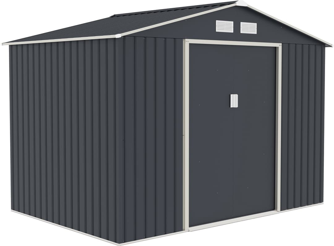 KONIFERA Gerätehaus Burgos Pro | Grau