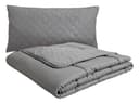 OTTO home Microfaserbettdecke + Microfaserkissen Clarra Spar Set 2