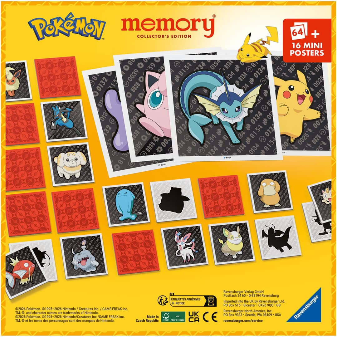 Ravensburger Spiel Collector's memory® Pokémon | Mehrfarbig