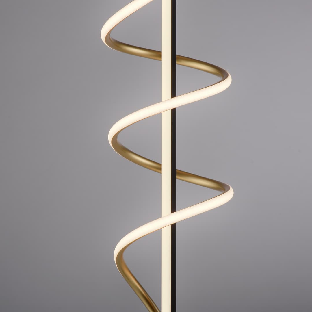 JUST LIGHT Stehlampe EMANDA | Schwarz