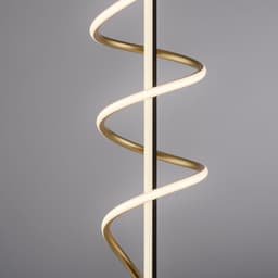 JUST LIGHT Stehlampe EMANDA | Schwarz
