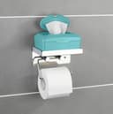 WENKO Toilettenpapierhalter | Silber 4