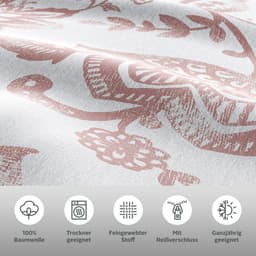 OTTO home Bettwäsche Nordby | Rosa