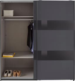 Wimex Schwebetürenschrank Altona | Grau