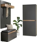 Home affaire Garderoben-Set City/Giron | Grau 2