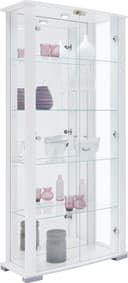 fif möbel Vitrine STELLA | Weiß 2