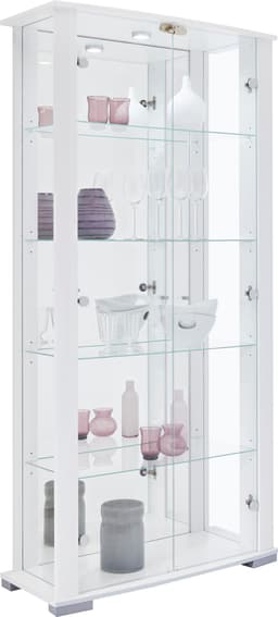 fif möbel Vitrine STELLA | Weiß
