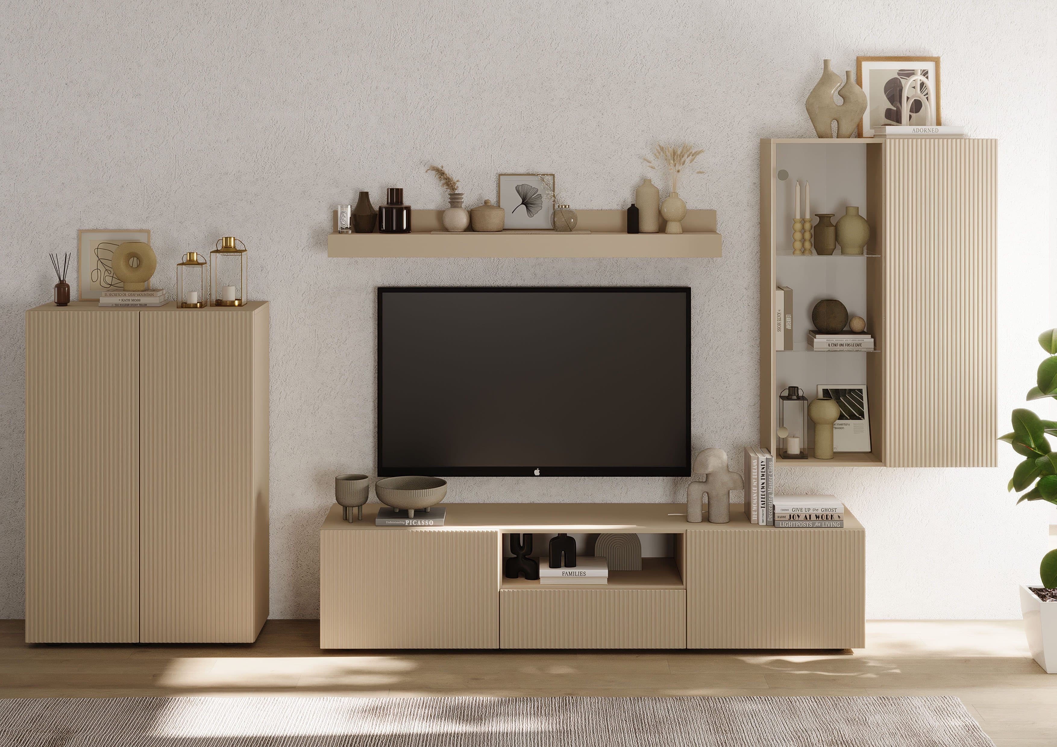 Home affaire Wohnwand Rio | Beige