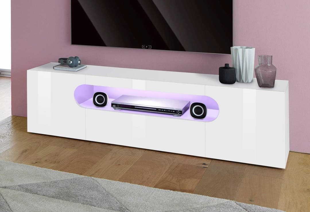 Home affaire Lowboard Real | Weiß