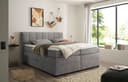 ED EXCITING DESIGN Boxspringbett Pescara | Grau