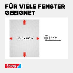 tesa Insect Stop Standard Fliegengitter | Weiß