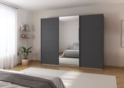 OTTO home AGORDO Schwebetürenschrank | Grau