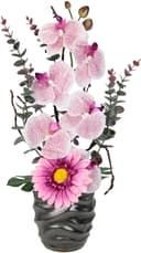Kunstpflanze Orchidee/Gerbera | Rosa