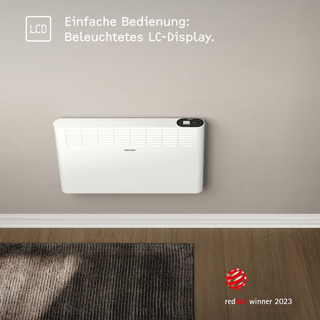 STIEBEL ELTRON Konvektor CNS 2000 Plus LCD | Weiß