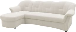 DOMO collection Ecksofa Flores Schlafsofa | Beige