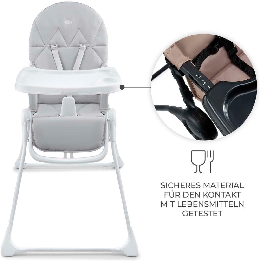 Kinderkraft Kombihochstuhl BINCI | Grau