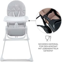 Kinderkraft Kombihochstuhl BINCI | Grau