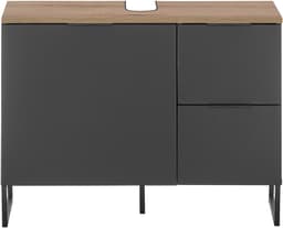 BASIC by Balculina Waschbeckenunterschrank Denver | Schwarz