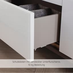 rauch Nachtkommode Gamma | Weiß