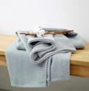Wohndecke Bio Flanell Fischgrät | Grau 2