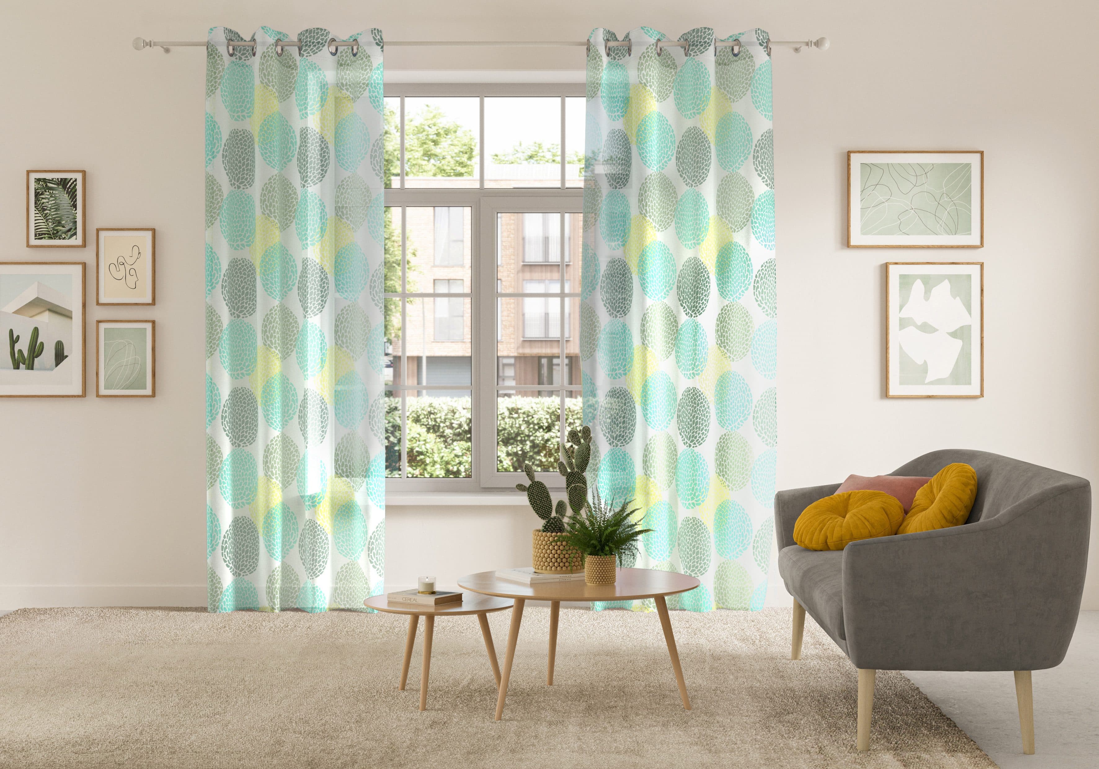 OTTO home Gardine BELEM | Grün