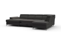 sit&more Wohnlandschaft Cabrio U-Form | Braun