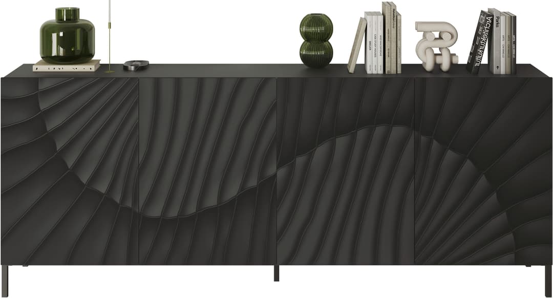 OTTO home Sideboard Snake | Schwarz