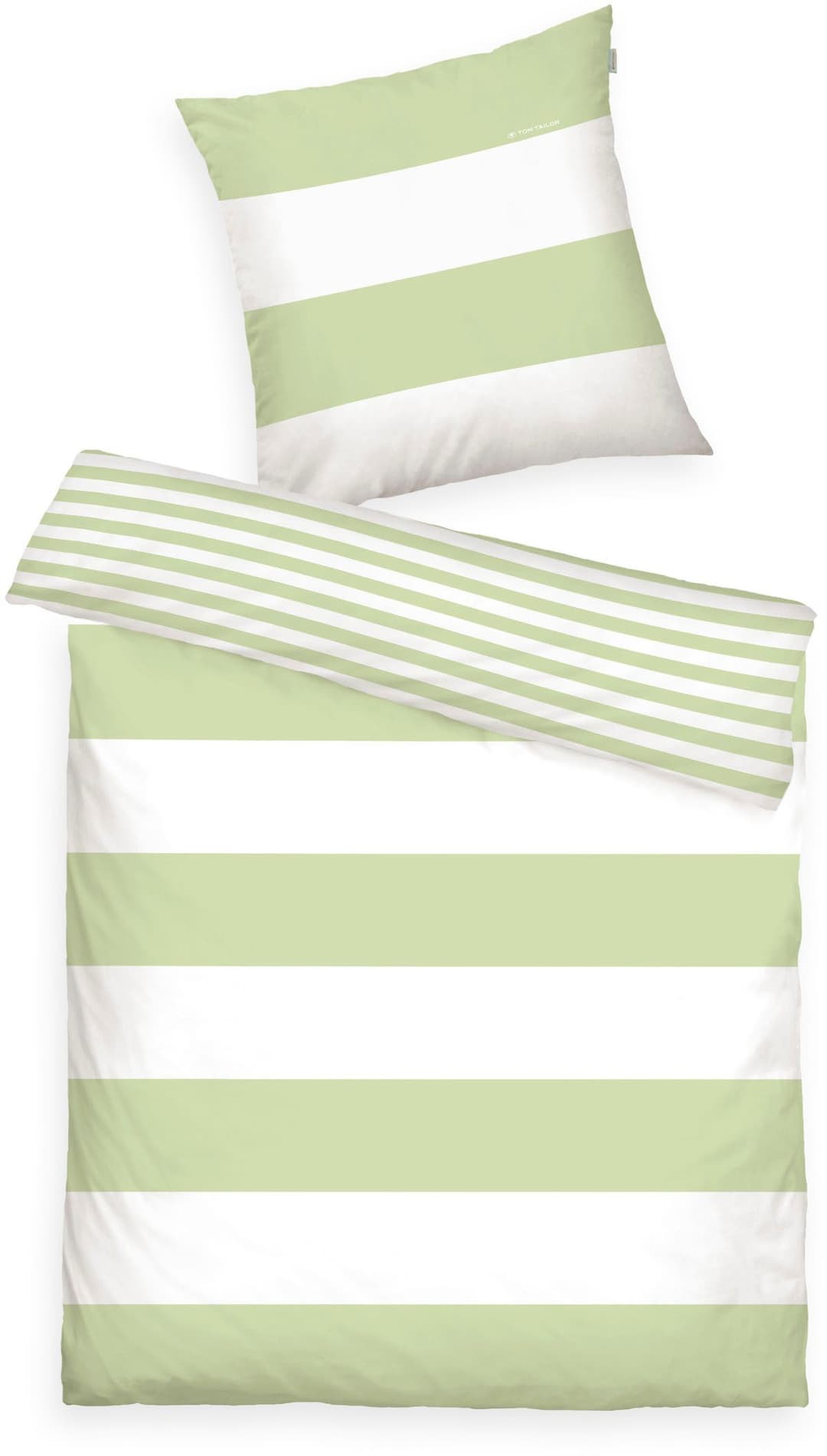 TOM TAILOR HOME Wendebettwäsche SIENA | Grün