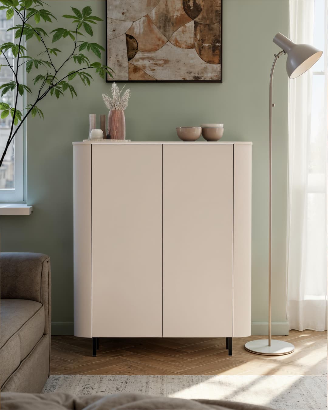 OTTO home Highboard Lido | Beige