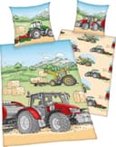 Herding Young Collection Kinderbettwäsche Traktor | Mehrfarbig