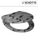 Schütte WC-Sitz Grey Hexagons | Grau 3