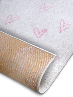 HANSE Home Kinderteppich Adventures Hearts | Mehrfarbig