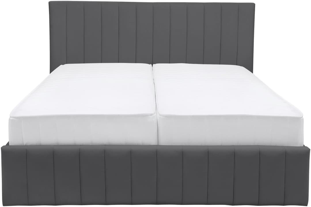 Home affaire Polsterbett Effy | Grau
