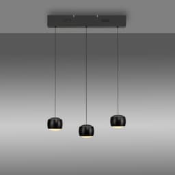 JUST LIGHT Pendelleuchte BALLINI | Schwarz