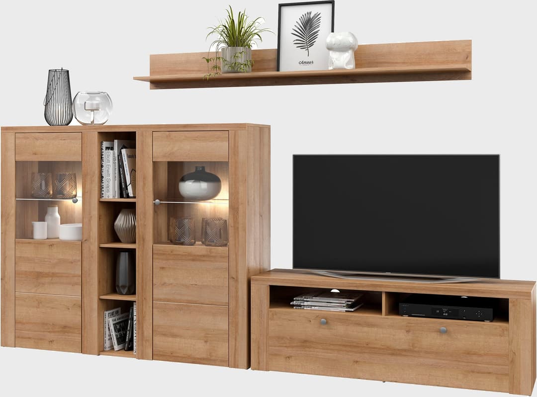 OTTO home Wohnwand Larona | Holztöne