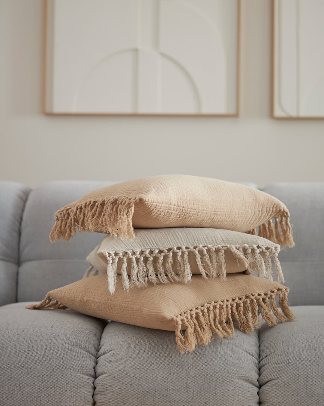 LeGer Home by Lena Gercke Dekokissen Marusha | Beige