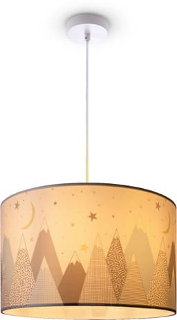 Paco Home Hugo Cosmo Pendelleuchte | Weiß
