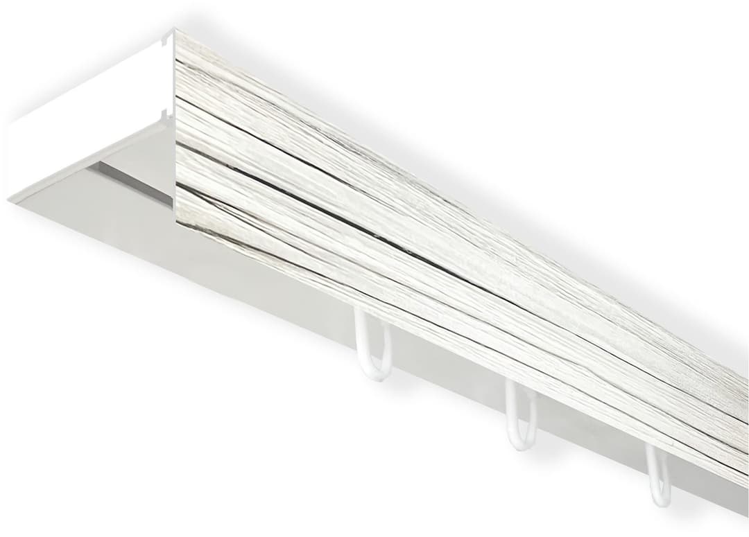 SN DECO GROUP Gardinenschiene Vorhangschiene SH | Weiß