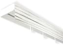 SN DECO GROUP Gardinenschiene Vorhangschiene SH | Weiß