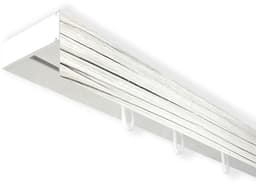 SN DECO GROUP Gardinenschiene Vorhangschiene SH | Weiß