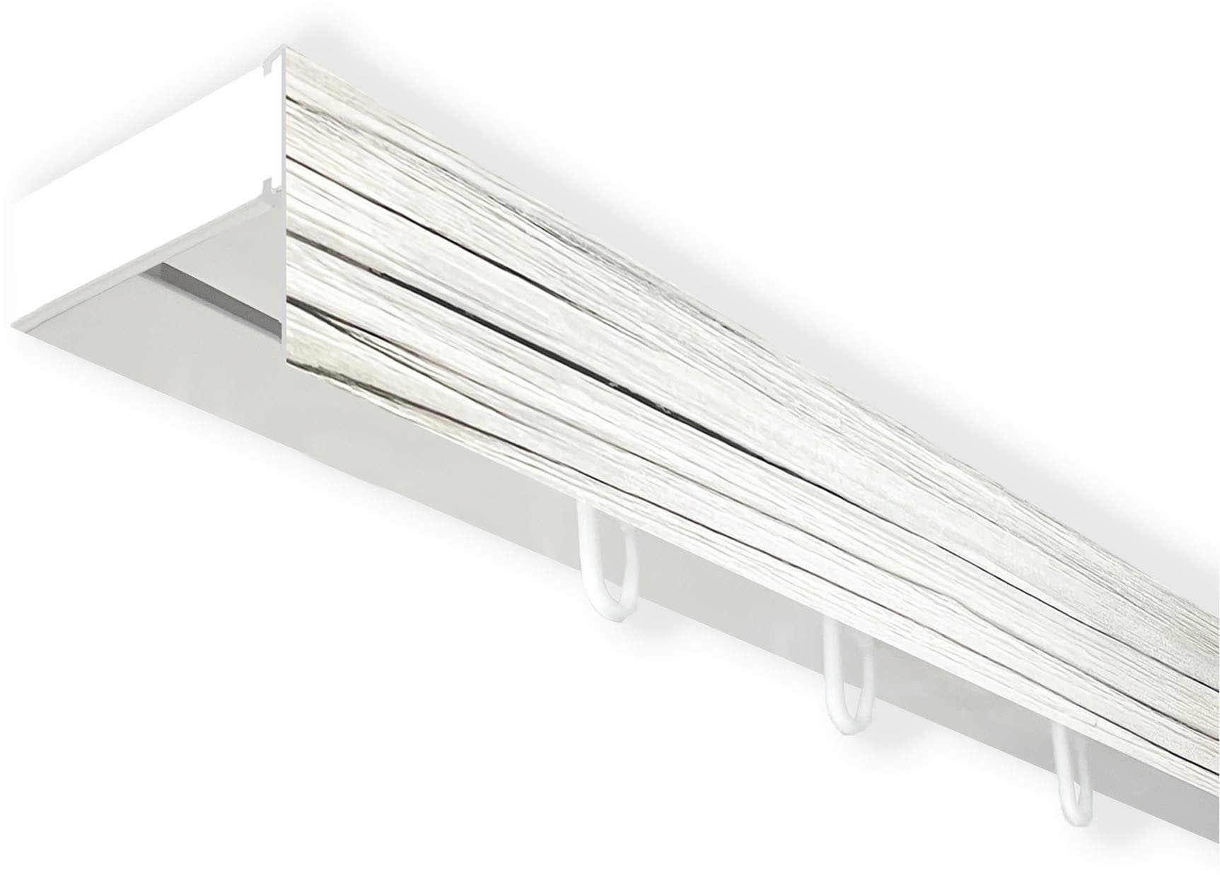 SN DECO GROUP Gardinenschiene Vorhangschiene SH | Weiß